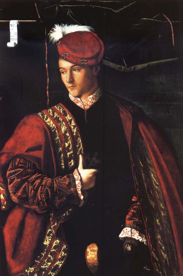 BARTOLOMEO VENETO Portrait of Ludovico Martinengo